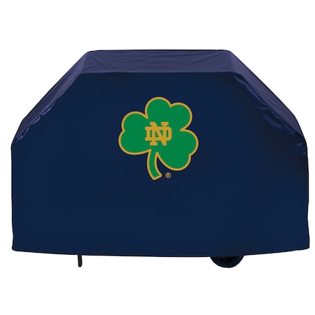 Holland Bar Stool Co 60" Notre Dame Shamrock Grill Cover GC60ND-Shm